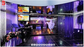 3D панорама Луганск Ресторан «КОРОНА» Караоке холл  